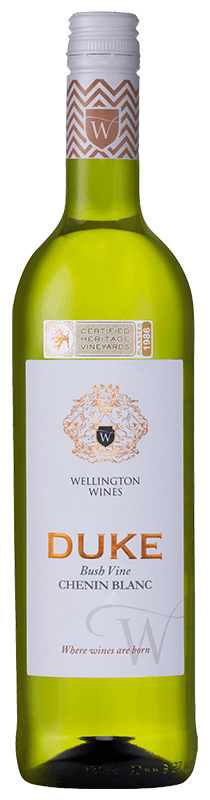Duke Chenin Blanc, best white wine, cheap white wine, budget white wine, Wellington Wines, old vine chenin blanc, certified heritage vineyards